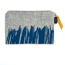 Load image into Gallery viewer, Annie Silkscreen Printed Harris Tweed Clutch Pouch