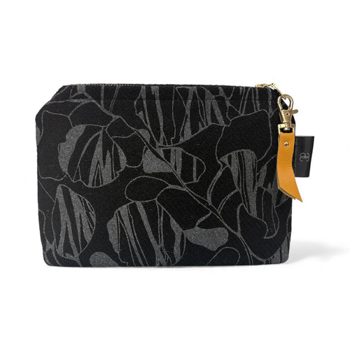 Leanne Silkscreen Printed Harris Tweed Pouch