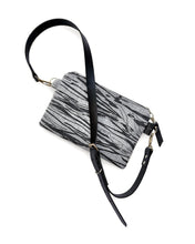 Load image into Gallery viewer, Silkscreen Printed Harris Tweed Messenger Bag