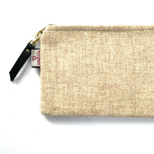Amelia Silkscreen Printed Harris Tweed Pouch