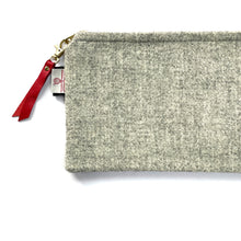 Load image into Gallery viewer, Amelia Silkscreen Printed Harris Tweed Pouch
