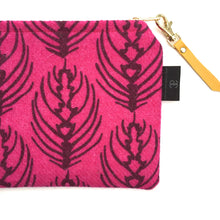 Load image into Gallery viewer, Amelia Silkscreen Printed Harris Tweed Pouch