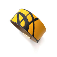 Load image into Gallery viewer, Silkscreen Printed Leather Cuff